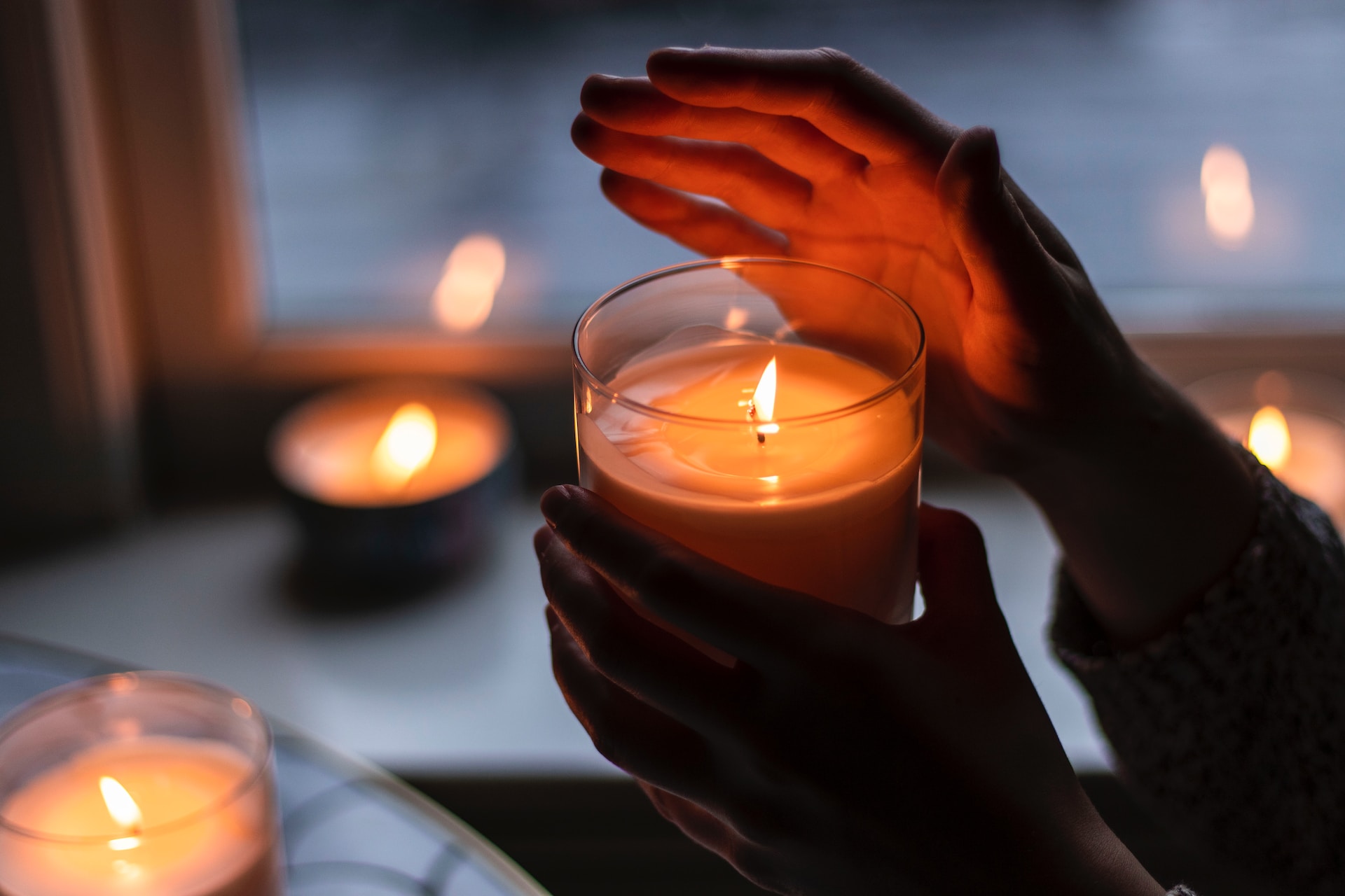 Набор свечей для медитации - Подарки для любителей йоги